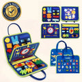 Toy Imagine Montessori Busy Board and Sensory Activity Book for Toddlers (Pack of 1)