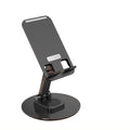 Prancing Unicorn Foldable Solid Tablet Mobile Stand Holder - Angle & Height Adjustable for Desk Cradle Dock Compatible with Smartphones Office Kitchen Use Video Recording (360 Degree Rotation)